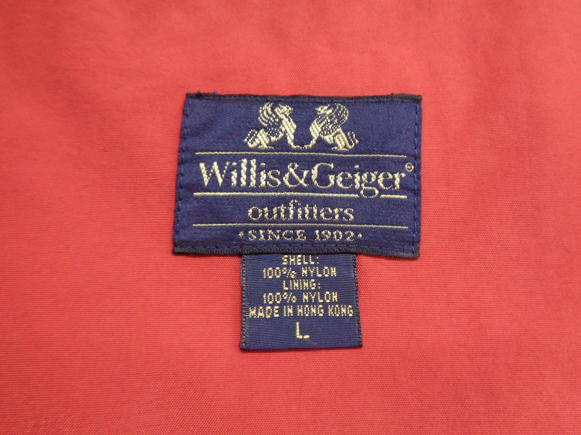 Willis & Geiger Jacket Vintage Willis and Geiger Winter Jacket | Etsy