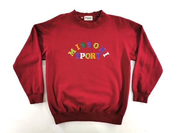Missoni Sport Sweatshirt Vintage Missoni Sport Pul
