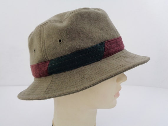 Vintage Borsalino Italy Bucket Hat
