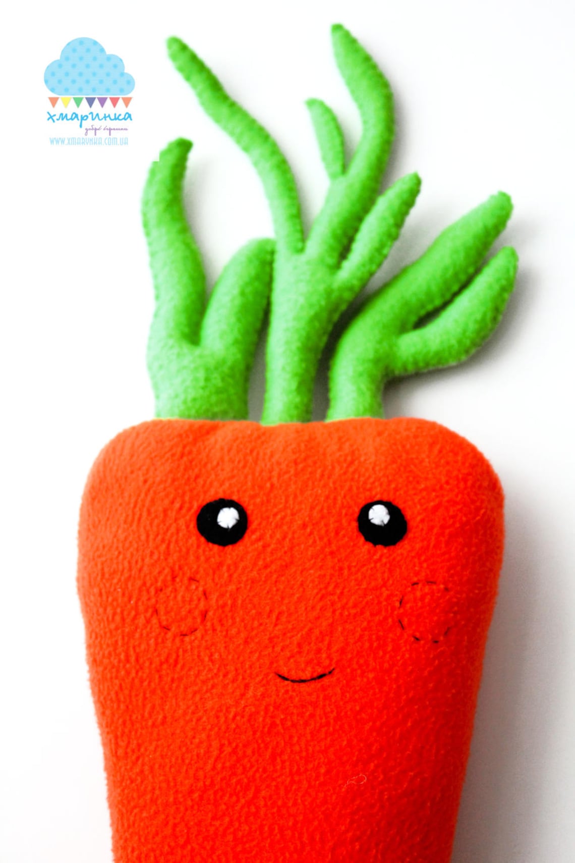 Carrot toy Vegetable nursery Carrot gift Baby shower Etsy