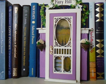 Black Beauty Book Fairy Door, Book Lover Gift