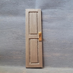 TINY Antique Silver Door, Fairy Door, Mouse Door, Borrowers