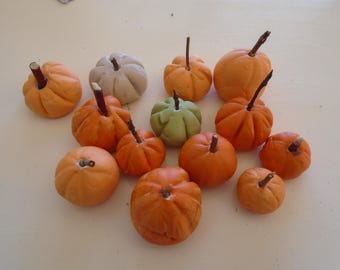 Miniature Pumpkin Patch, Halloween Fairy Door Accessories