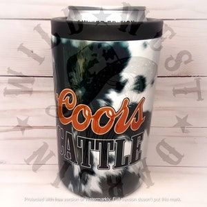 Coors light metal koozie discount