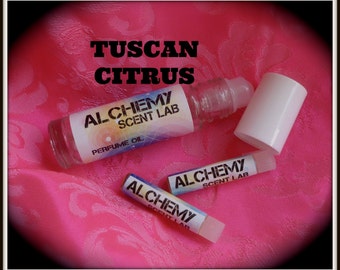 TUSCAN CITRUS-1/3 oz Perfume Oil- Free Samples!Free Shipping!