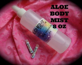 8oz BODY MIST w Aloe- Pick Your Scent-Free Samples!