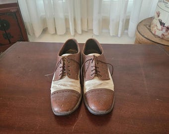 VTG Footjoy Dress Shoes Mens 9 1/2 US 73999 64328A Brown  display picture 1