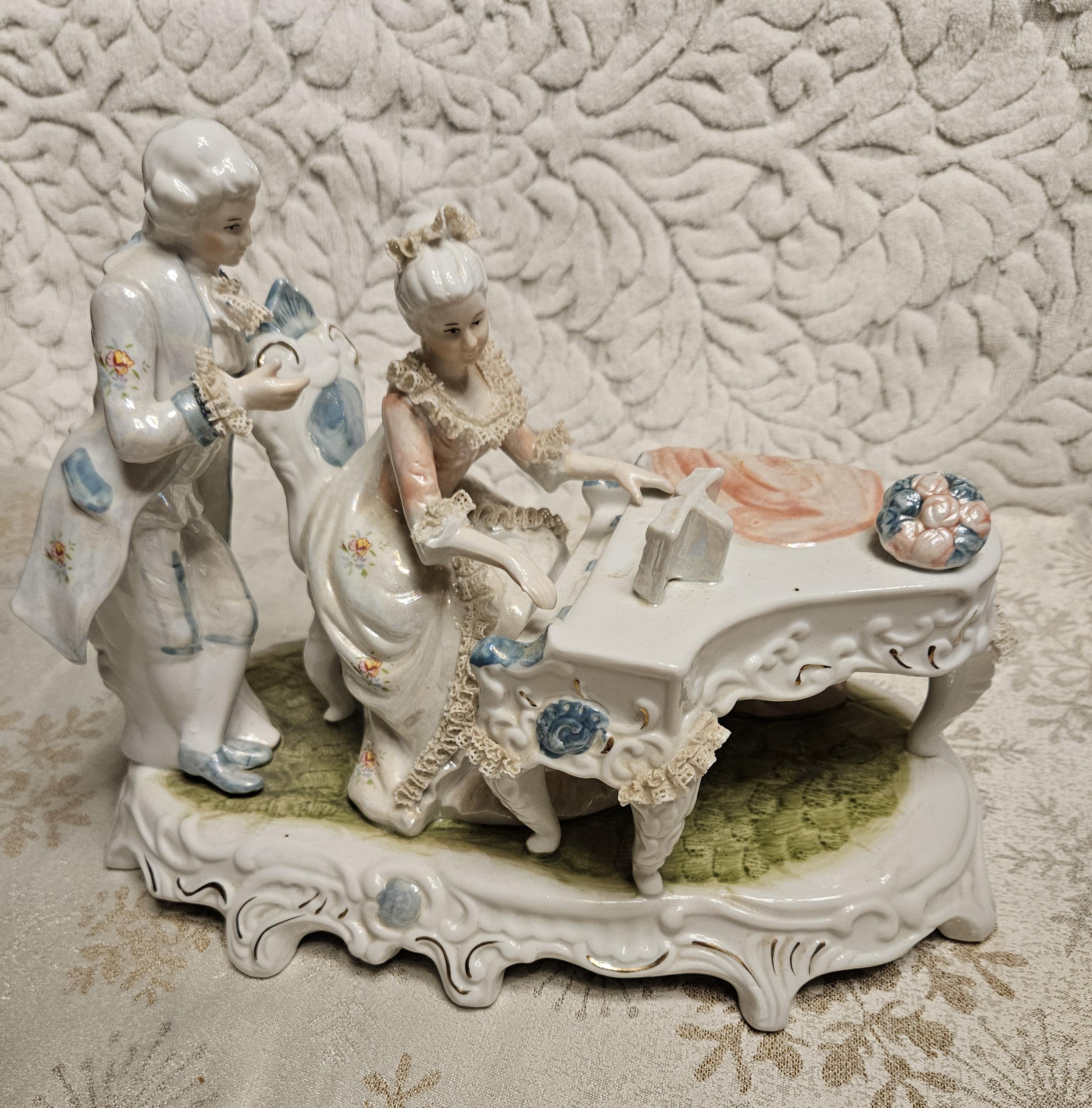 Dresden Figurines Piano - Etsy