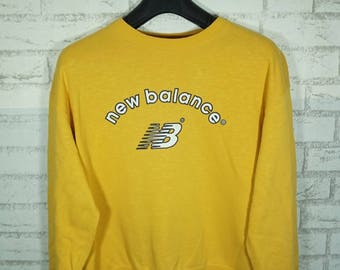 new balance yellow sweatshirt