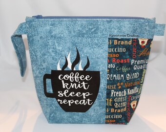 Coffee is the Start - Zip Top Medium