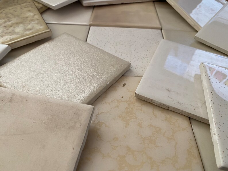 imperfect tile backsplash