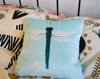 Dragonfly cushion