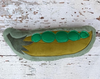 Peas in a pod cushion