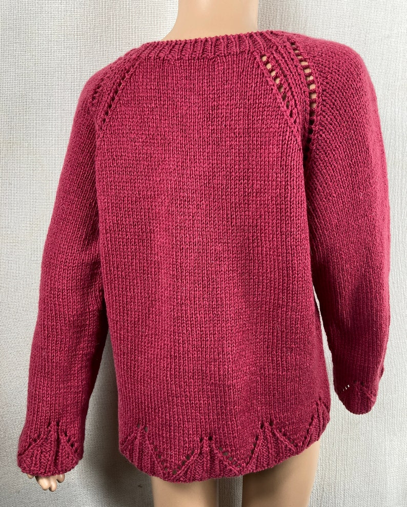 Girls' Knit 100% Cashmere Jacket/ Cardigan image 8
