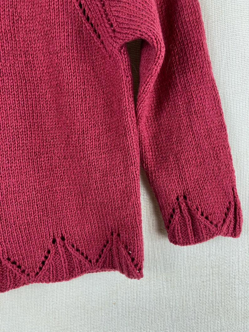 Girls' Knit 100% Cashmere Jacket/ Cardigan image 5