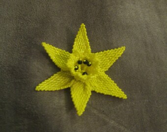 Beaded Flower - Daffodil