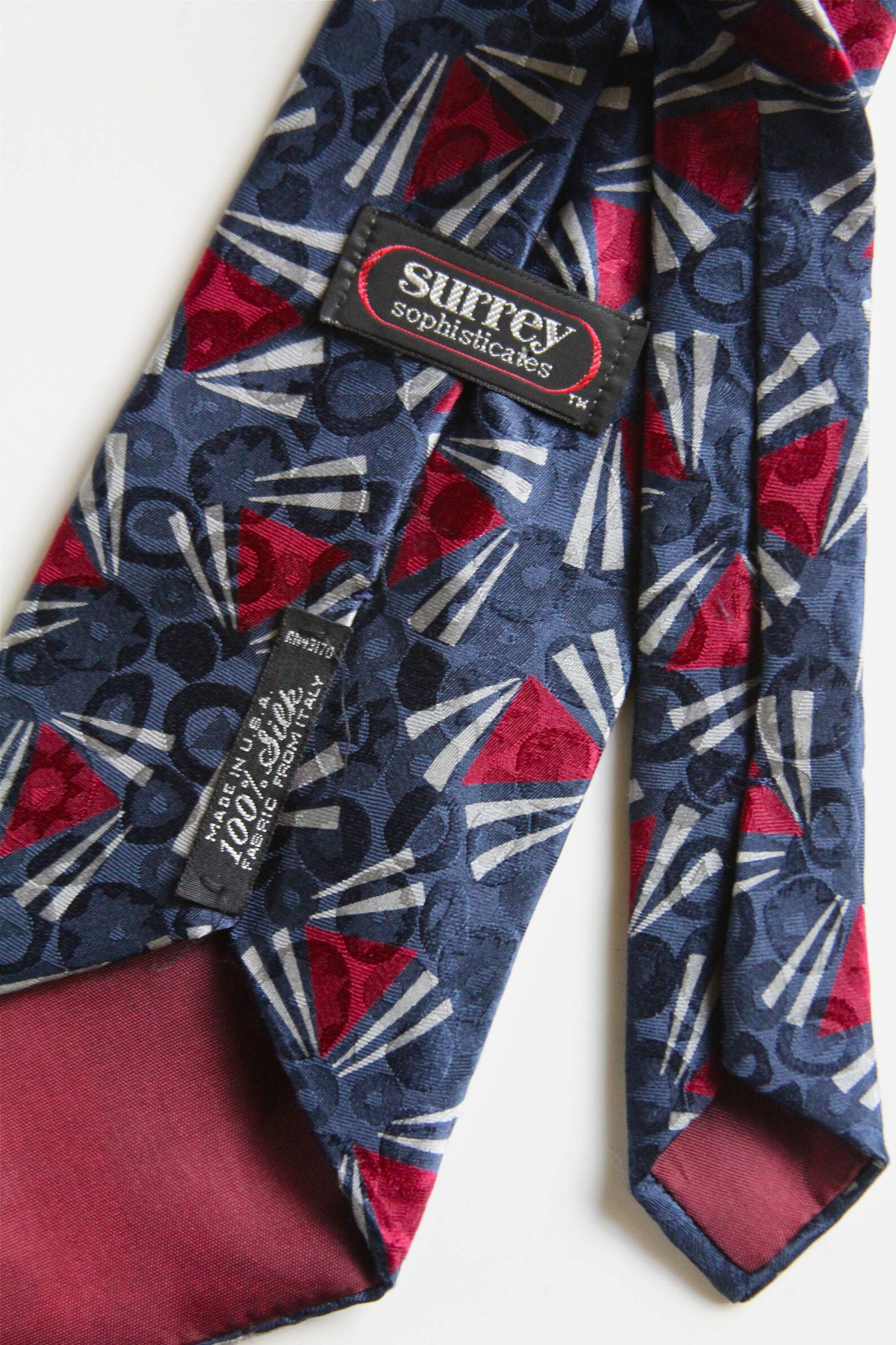 patriotic silk ties