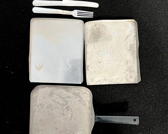 Children's Pretend Play, Pan, Cookie Sheets, Silverware.