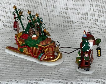 Dept 56 Father Christmas's Journey: Hand-Painted Porcelain Village Figurine