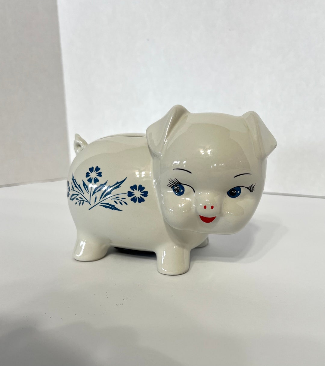 Vintage Corelle Corning Ware Piggy Bank Etsy