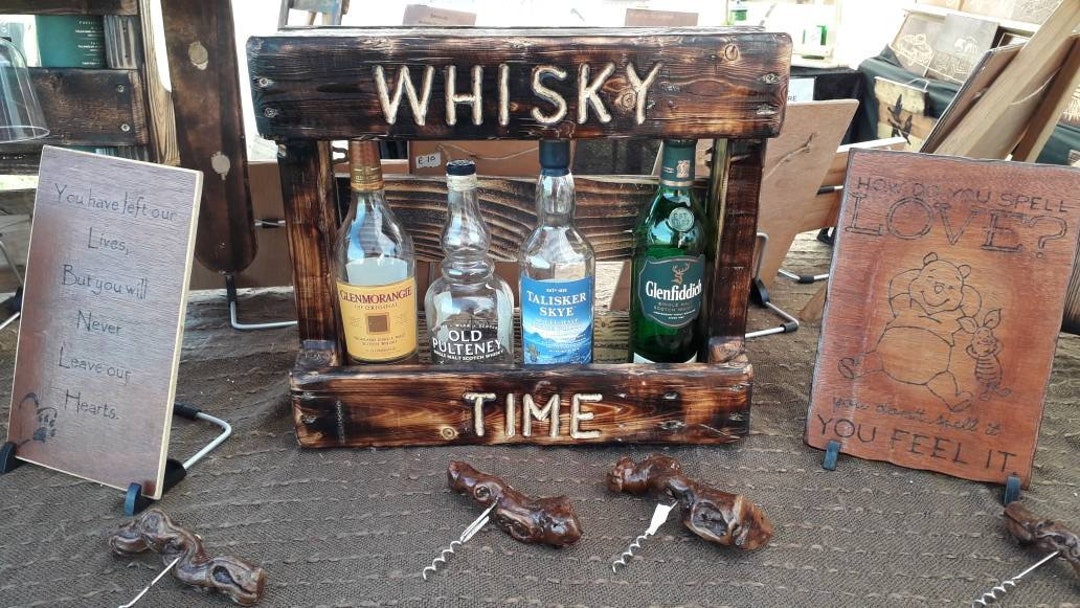 Whisky Home Bar whisky Time Wall Mounted Bar,home Bar,cocktail Bar,whisky Display Unit,whisky