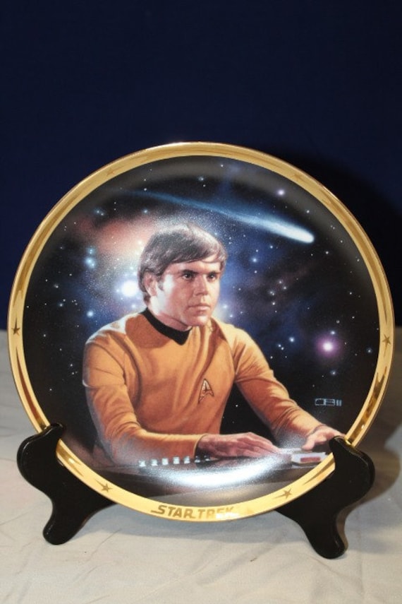 Chekov Star Trek 25th Anniversary Commerative Plate