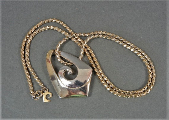 Vintage Pierre Cardin necklace Pierre Cardin two t
