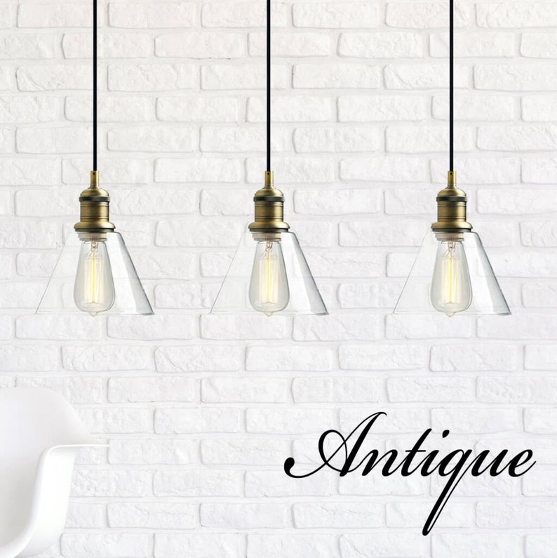 Contemporary Kitchen Island Bar Strip Pendant Lighting Etsy