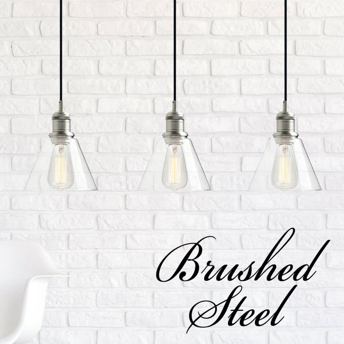 Contemporary Kitchen Island Bar Strip Pendant Lighting Etsy