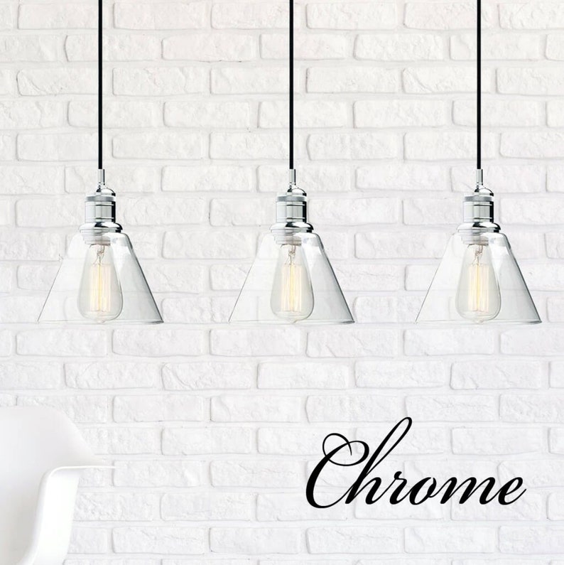 Contemporary Kitchen Island Bar Strip Pendant Lighting Etsy