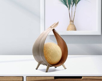 Handmade Natural Coconut Leaf Lamp