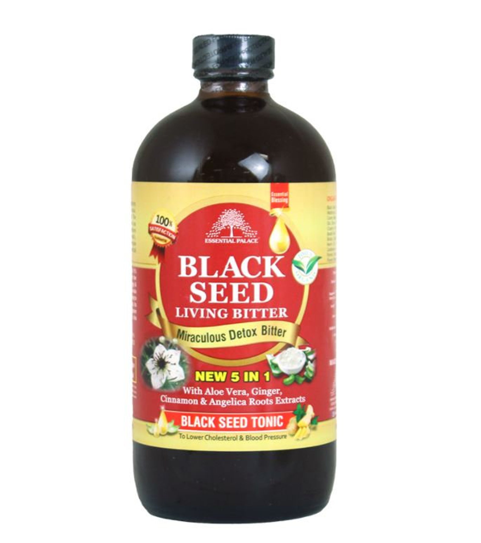Black Seed Detox Bitter Tonic 16 oz. Etsy
