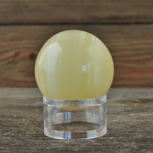 Groene Onyx Crystal Sphere, 1,5 inch!