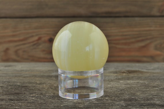 Green Onyx Crystal Sphere, 1.5 inches!
