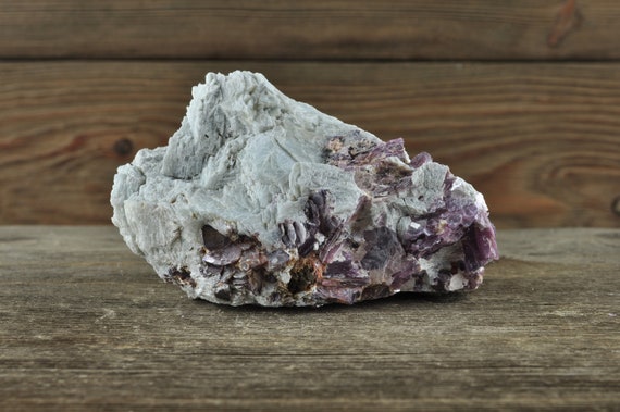 Purple Mica, Lepidolite Crystal, Mica Cluster, Mica Specimen, Crystal Decor, Home Decor, Purple Crystal, Mineral