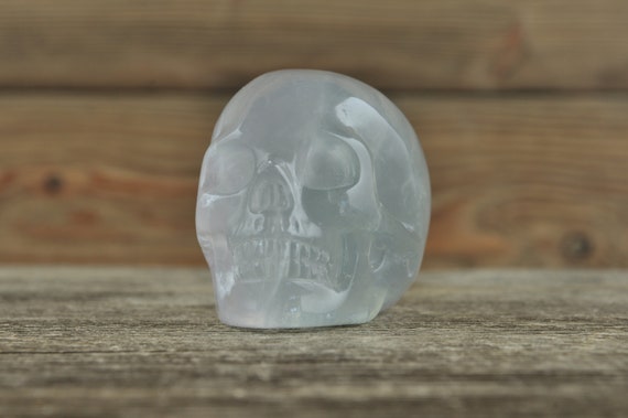 Rainbow Fluorite Crystal Skull! 2 Inch Halloween Decor, Skull Decor, Gothic Home Decor, Memento Mori, Goth Decor, Crystal Decor