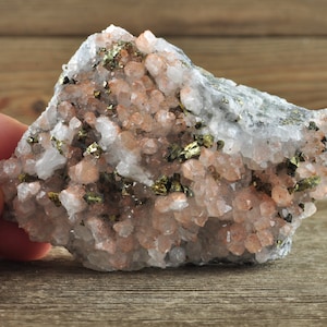 Hematite Quartz Pyrite Cluster, Quartz Crystal, Quartz Cluster, Fire Quartz, Crystal Decor, Home Decor