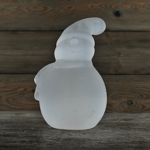 Selenite Crystal Snowman!