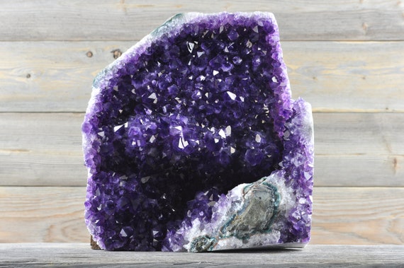 Amethyst, Geode, Birthstone, Unique Gift, Home Decor, Boho Decor, Crystal Decor, RG2-017