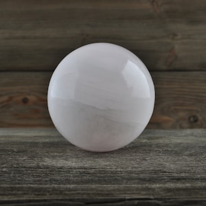 Pink Mangano Calcite Sphere!