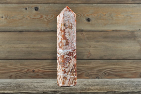 Beautiful Ocean Jasper Tower, 6.25 inches tall!