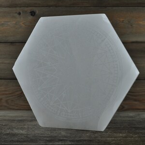 Etched Selenite Gridding Plate Large image 10