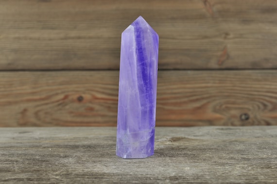 Rainbow Fluorite Point, 3.75 inches tall!