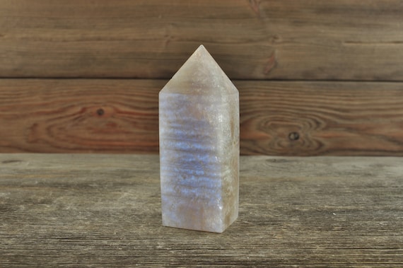 Moonstone Crystal Point, Moonstone, Rainbow Moonstone, Crystal Point, Moon Crystal, Crystal, Crystal Healing, Crystal Grid, Reiki, Chakra