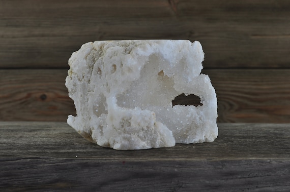 Awesome Druzy Quartz Cube!