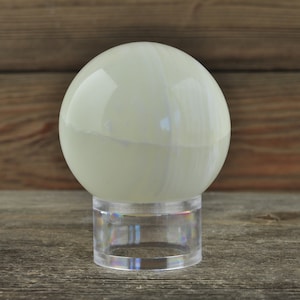 Groene Onyx Crystal Sphere, 2 inch!