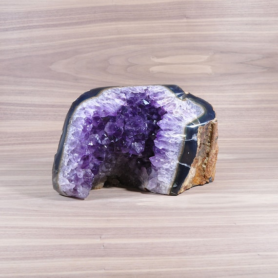 Amethyst, Geode, Birthstone, Unique Gift, Home Decor, Boho Decor, Crystal Decor, PL3-002!