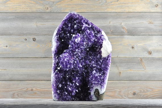 Amethyst, Geode, Birthstone, Unique Gift, Home Decor, Boho Decor, Crystal Decor, PL2-041!