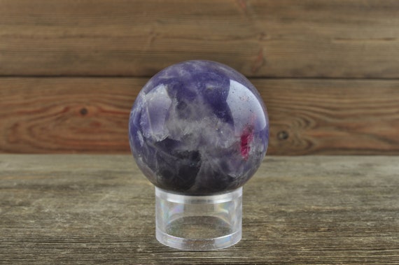 Unicorn Stone Crystal Sphere, Lepidolite, Pink Tourmaline, Smokey Quartz, Crystals, Unicorn Crystal, Crystal Sphere, Crystal Decor, Reiki