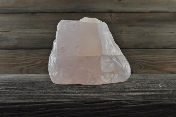 Semi-Polished Rose Quartz Crystals